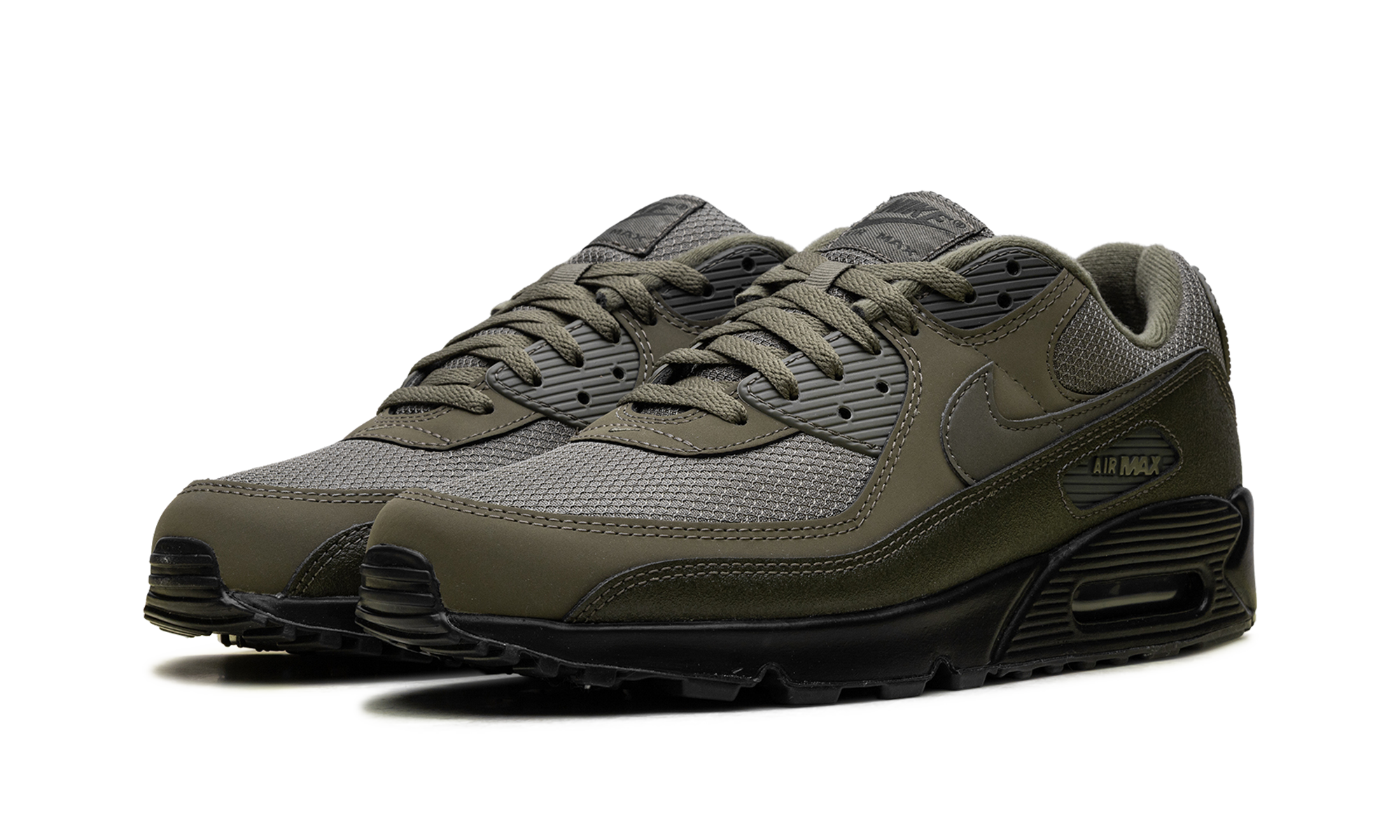 Nike Air Max 90 Reflective Swoosh Medium Olive hq3828 200