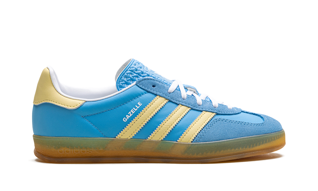 Adidas Gazelle Indoor WMNS Semi Blue Burst Almost Yellow IE2960