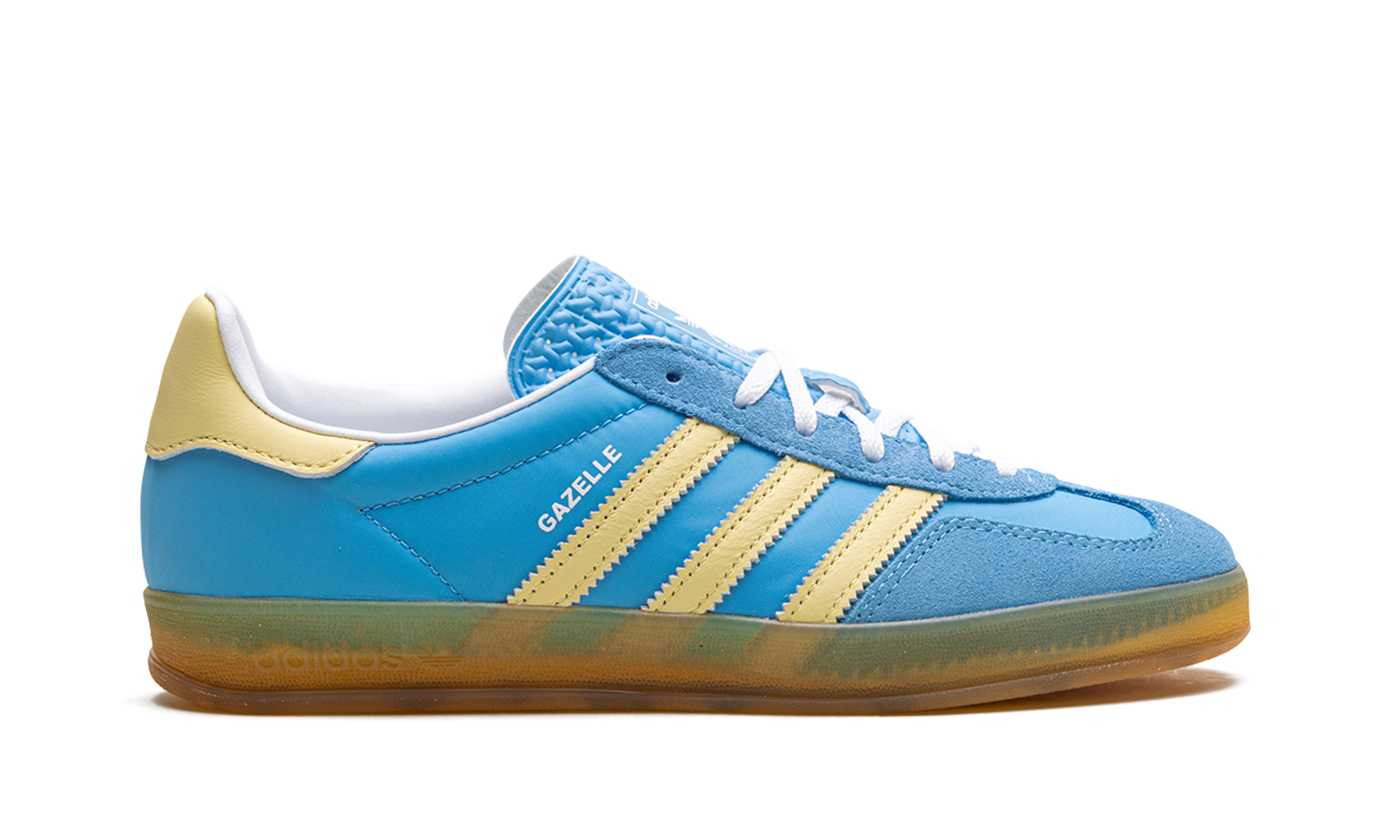 Adidas Gazelle Indoor WMNS Semi Blue Burst Almost Yellow IE2960