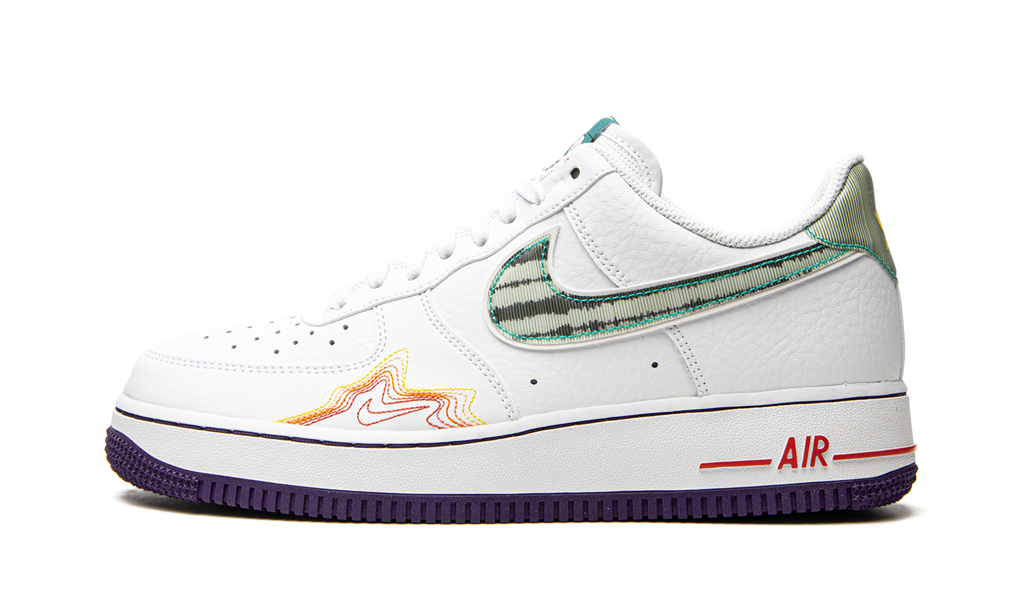 Nike Air Force 1 Low Pregame Pack - De'Aaron Fox CW6015 100