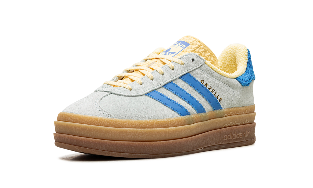 Adidas Gazelle Bold Wmns Almost Blue Yellow IE0430