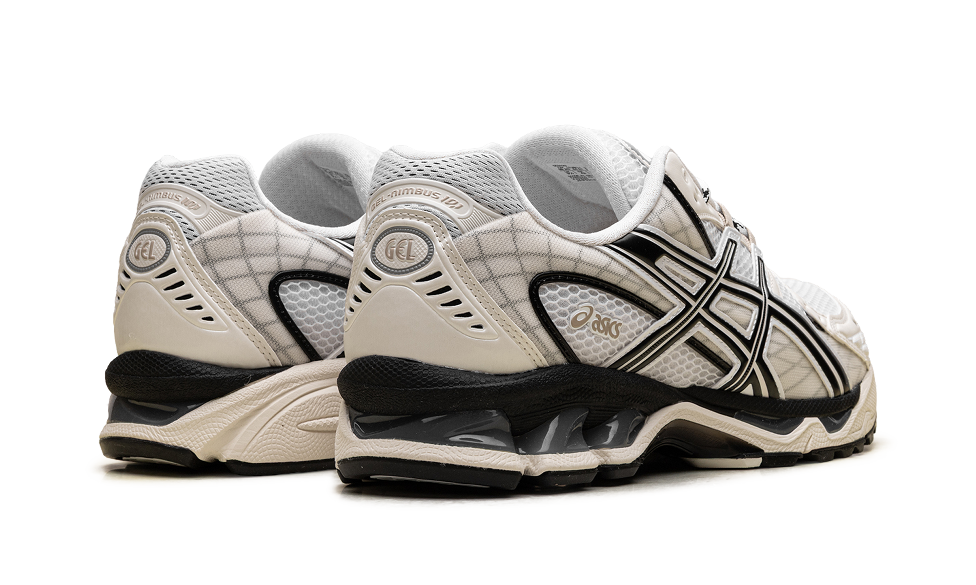 Asics Asics Mens Gel-Nimbus 10.1 White Ivory 1203A543-108