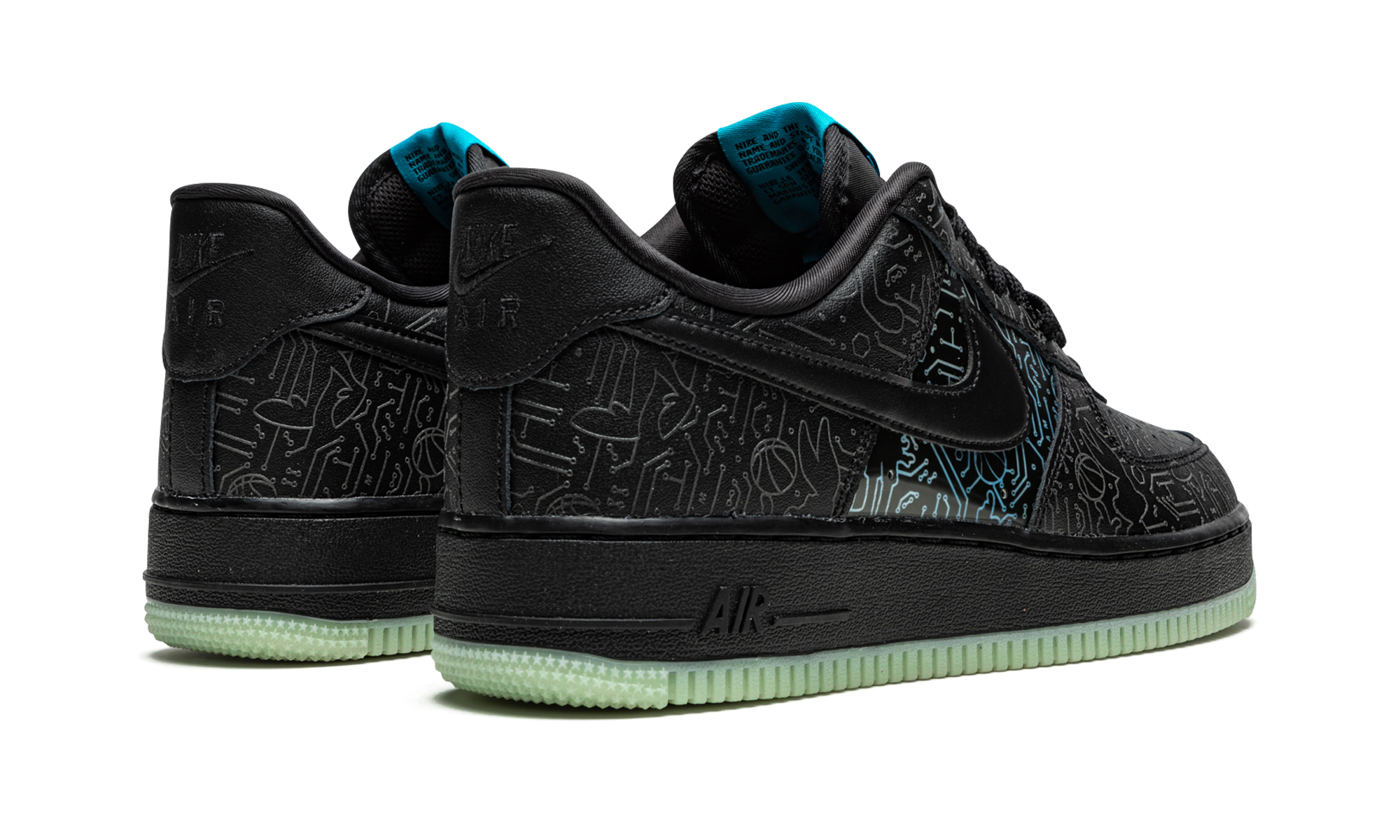 Nike Air Force 1 Low Space Jam - Computer Chip DH5354 001