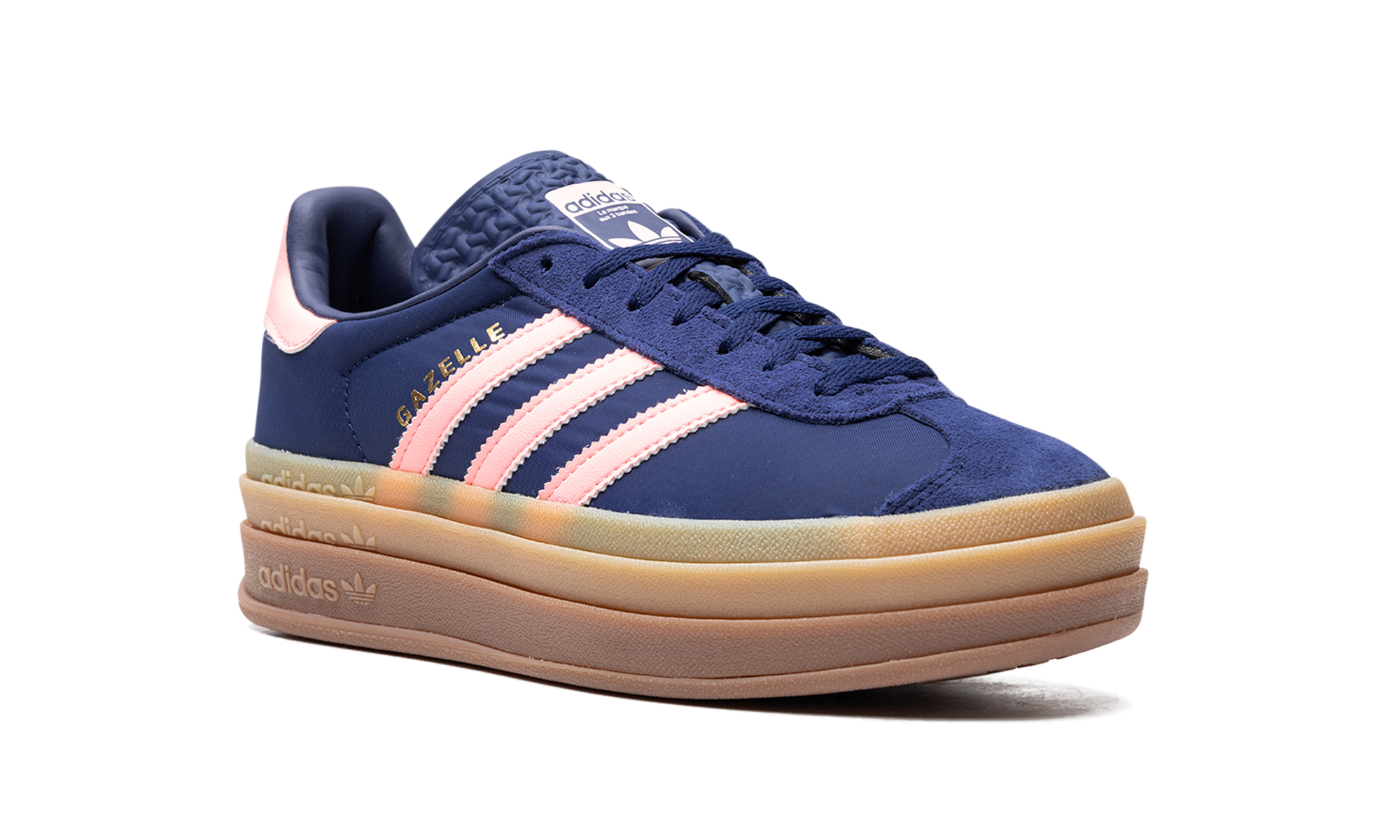 Adidas Gazelle Bold WMNS Dark Blue Pink Spark IG4390