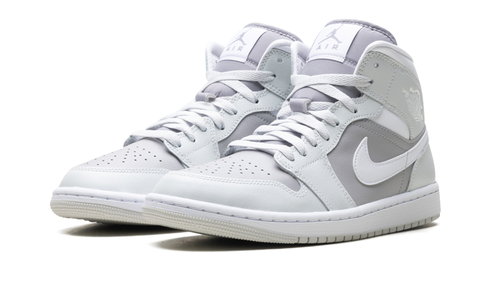Air Jordan 1 Mid WMNS Photon Dust Atmosphere Grey BQ6472 008