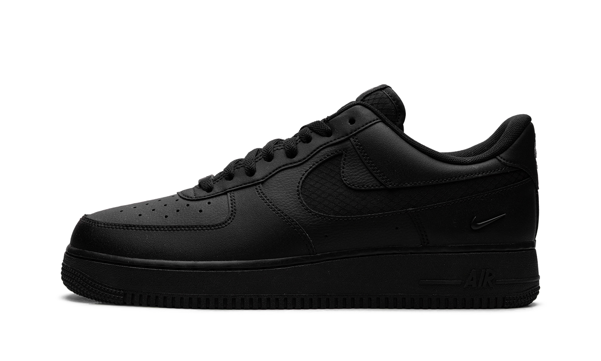 Nike Air Force 1 '07 LV8 Triple Black Ripstop IH4452 001
