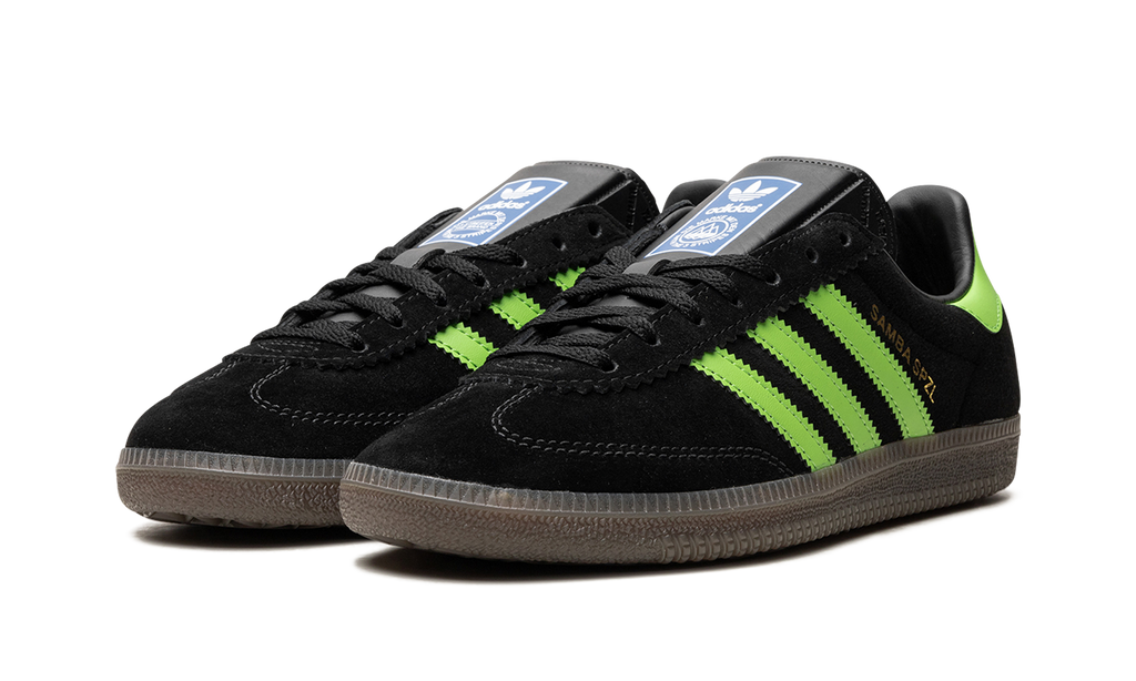 Adidas Samba Deco SPZL Black / Lucid Lime IF5738