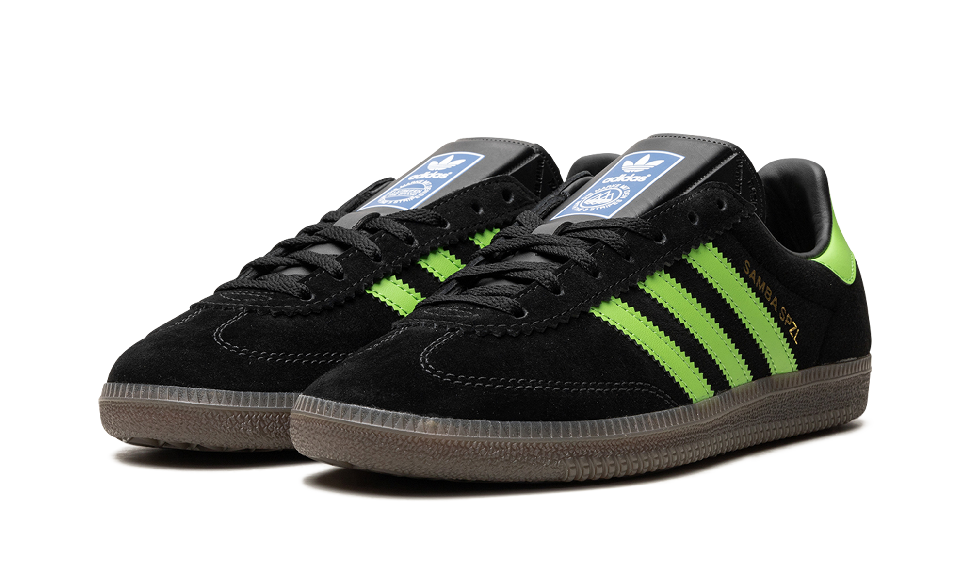 Adidas Samba Deco SPZL Black / Lucid Lime IF5738