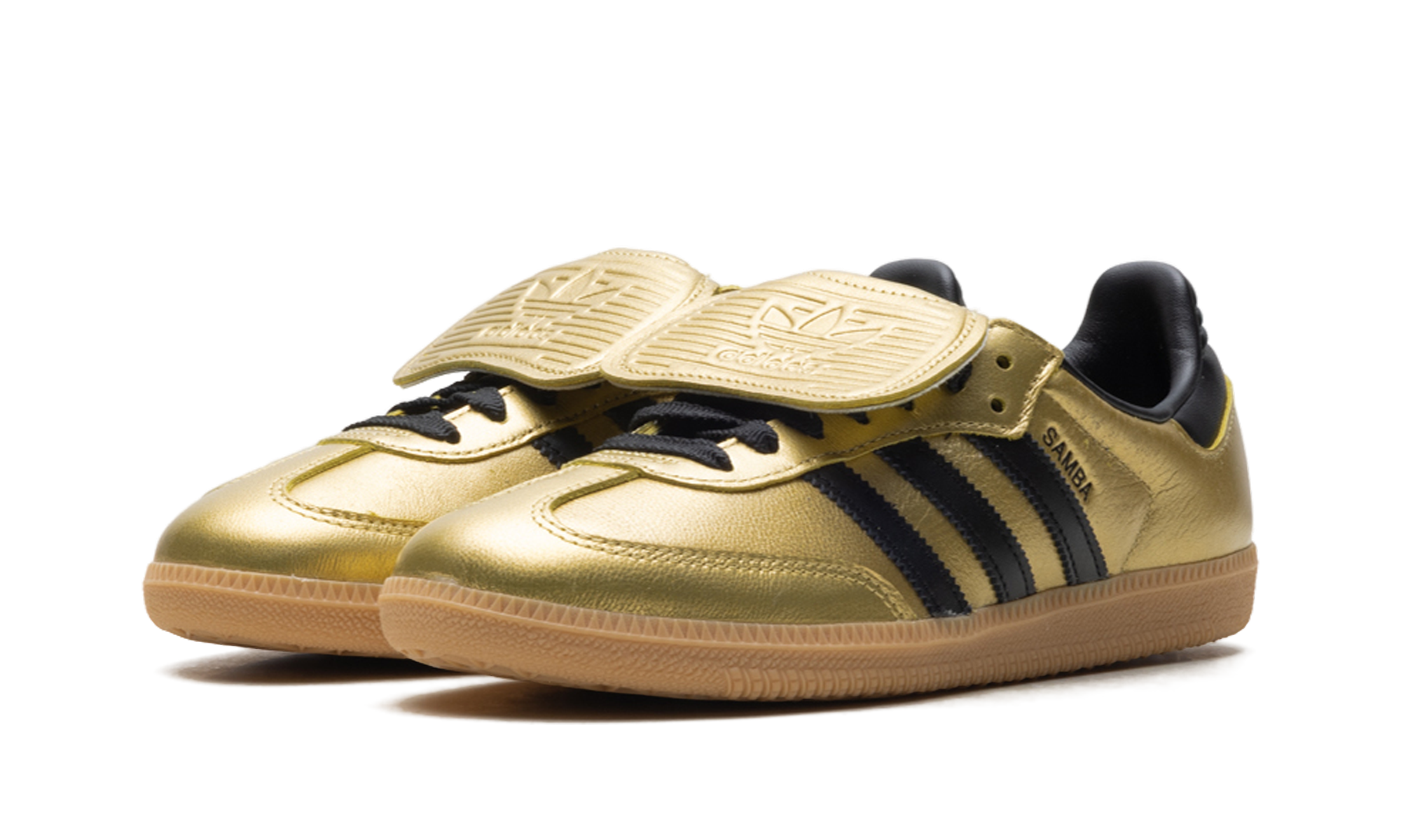 Adidas Samba LT WMNS Gold Metallic Black Gum JH5708