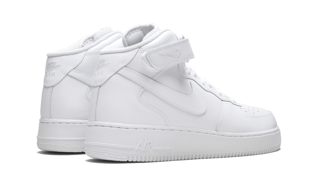 Nike Air Force 1 Mid 07 White on White 315123 111