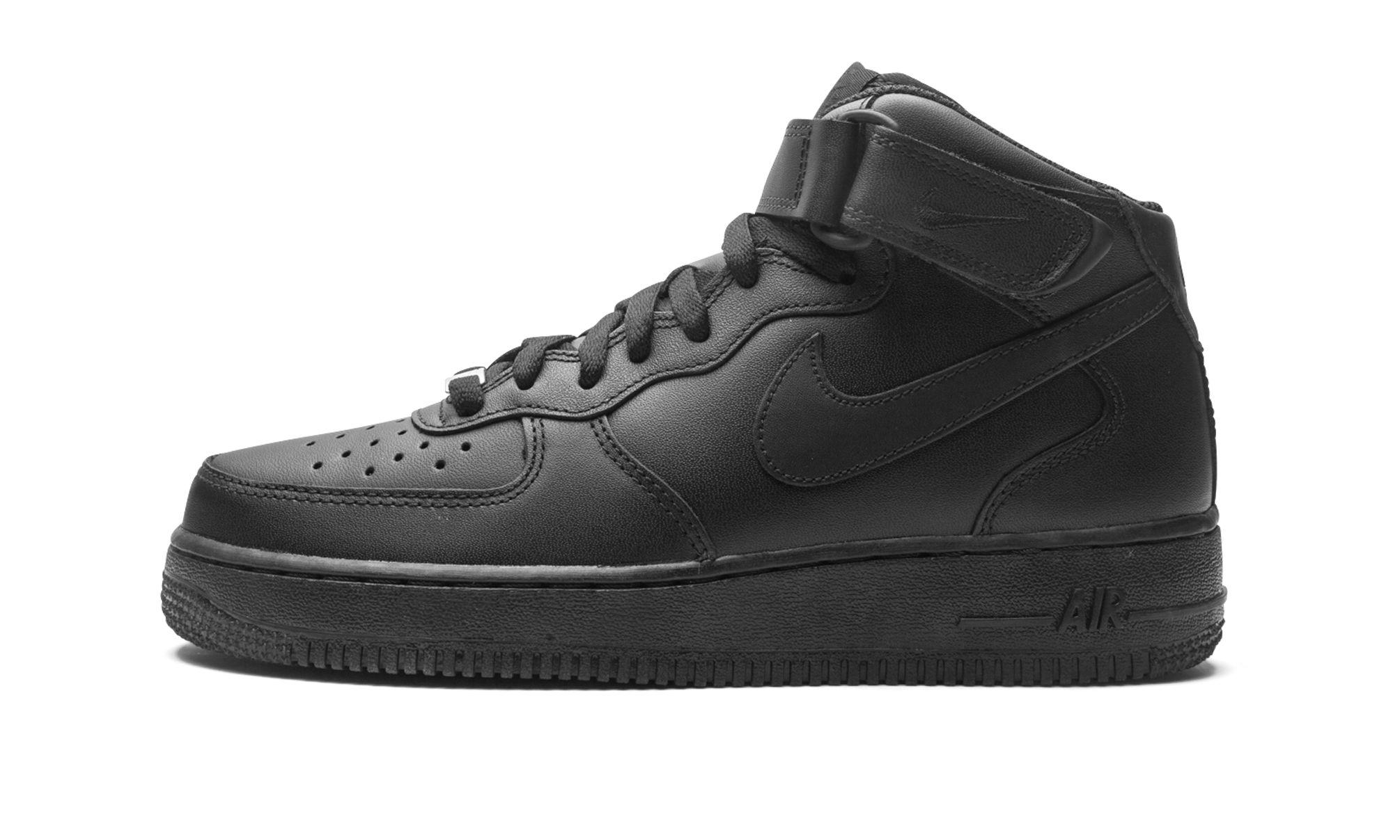 Nike Air Force 1 Mid '07 2021 Release Triple Black CW2289 001