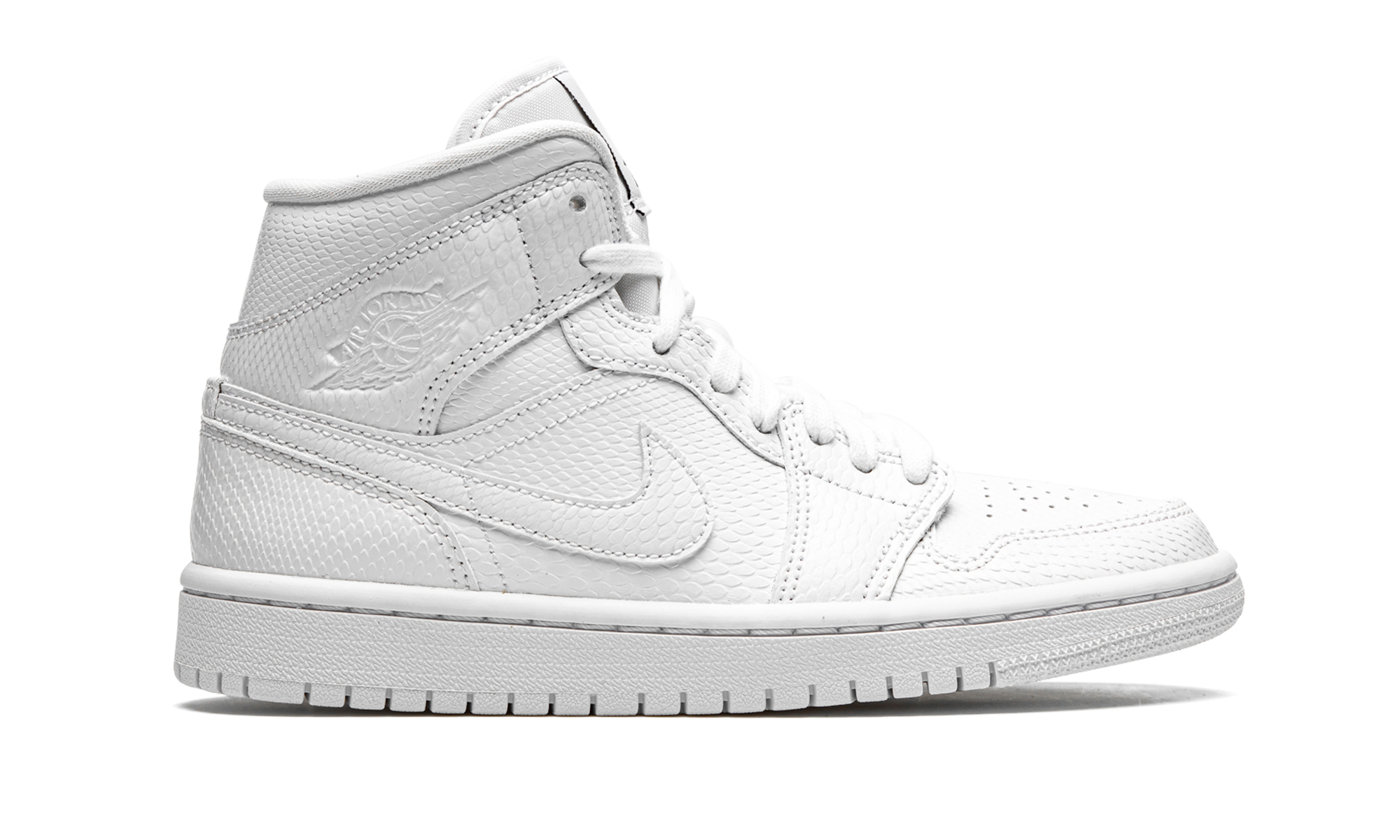 AIR JORDAN 1 MID WMNS White Snakeskin BQ6472 110