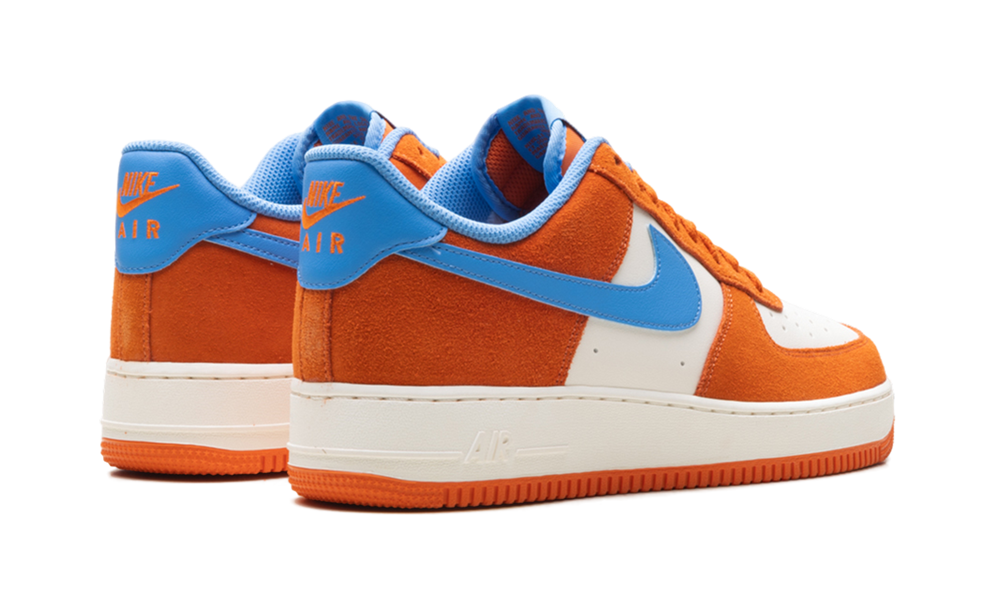 Nike Air Force 1 '07 LV8 Safety Orange / University Blue FQ8714 800