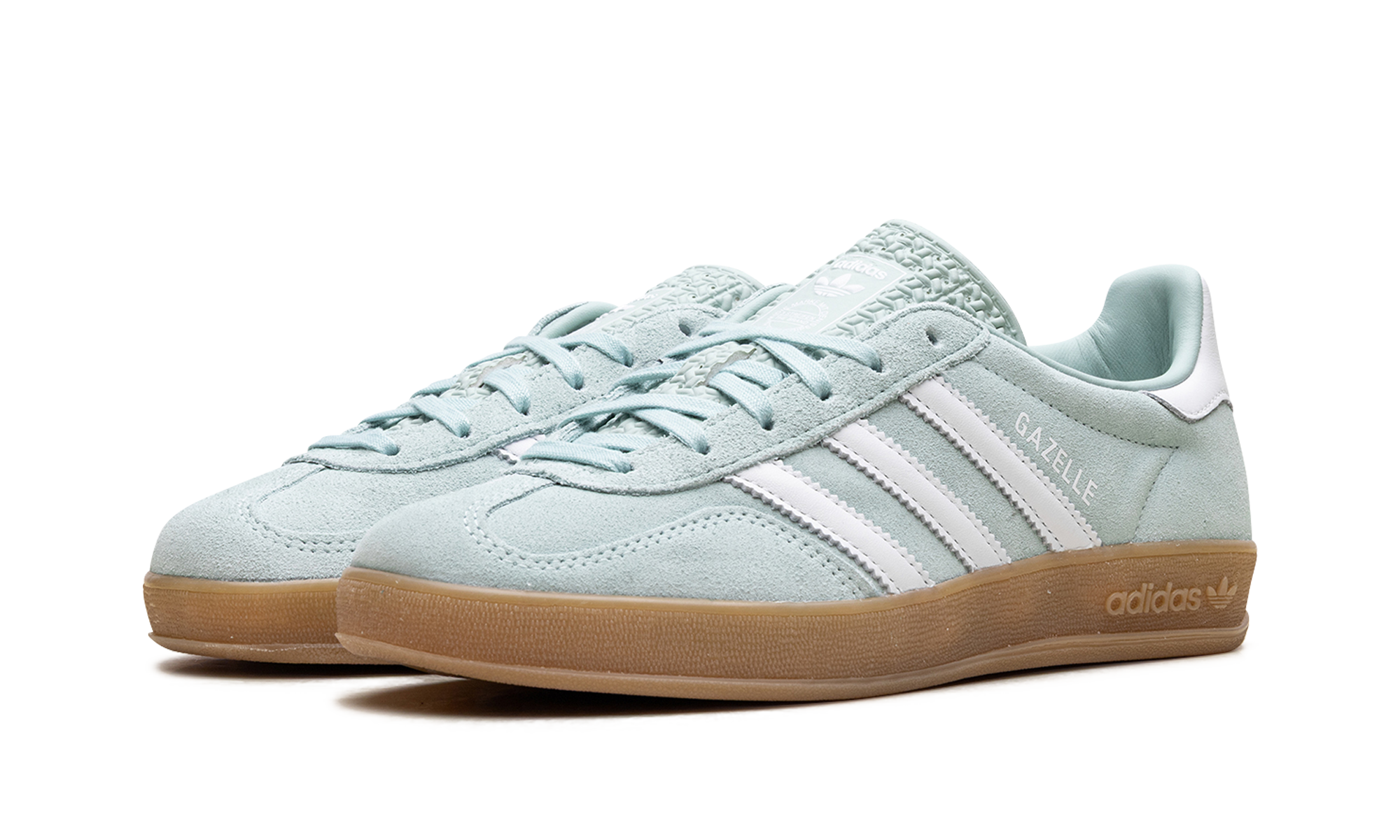 Adidas Gazelle Indoor WMNS Ash Green White JS1396