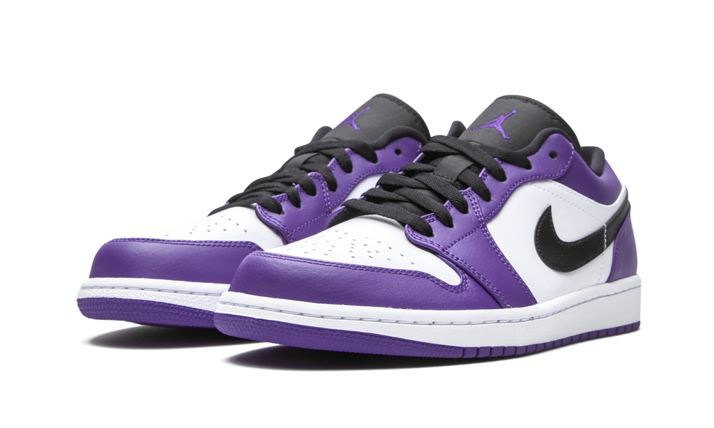 Air Jordan 1 Low Court Purple 553558 500
