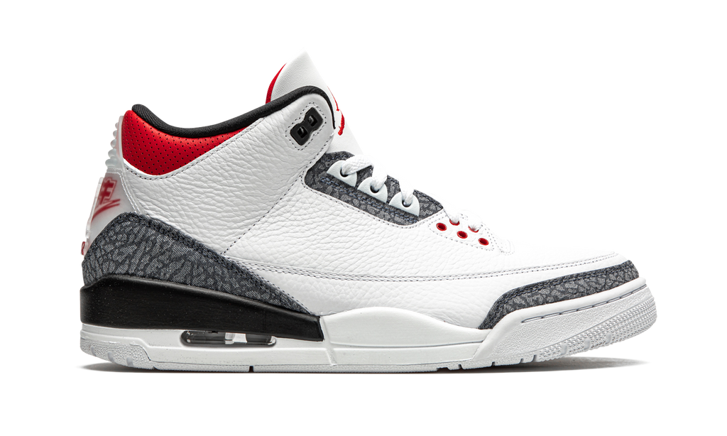Air Jordan 3 Retro SE-T Denim Japan Exclusive - Fire Red CZ6433 100