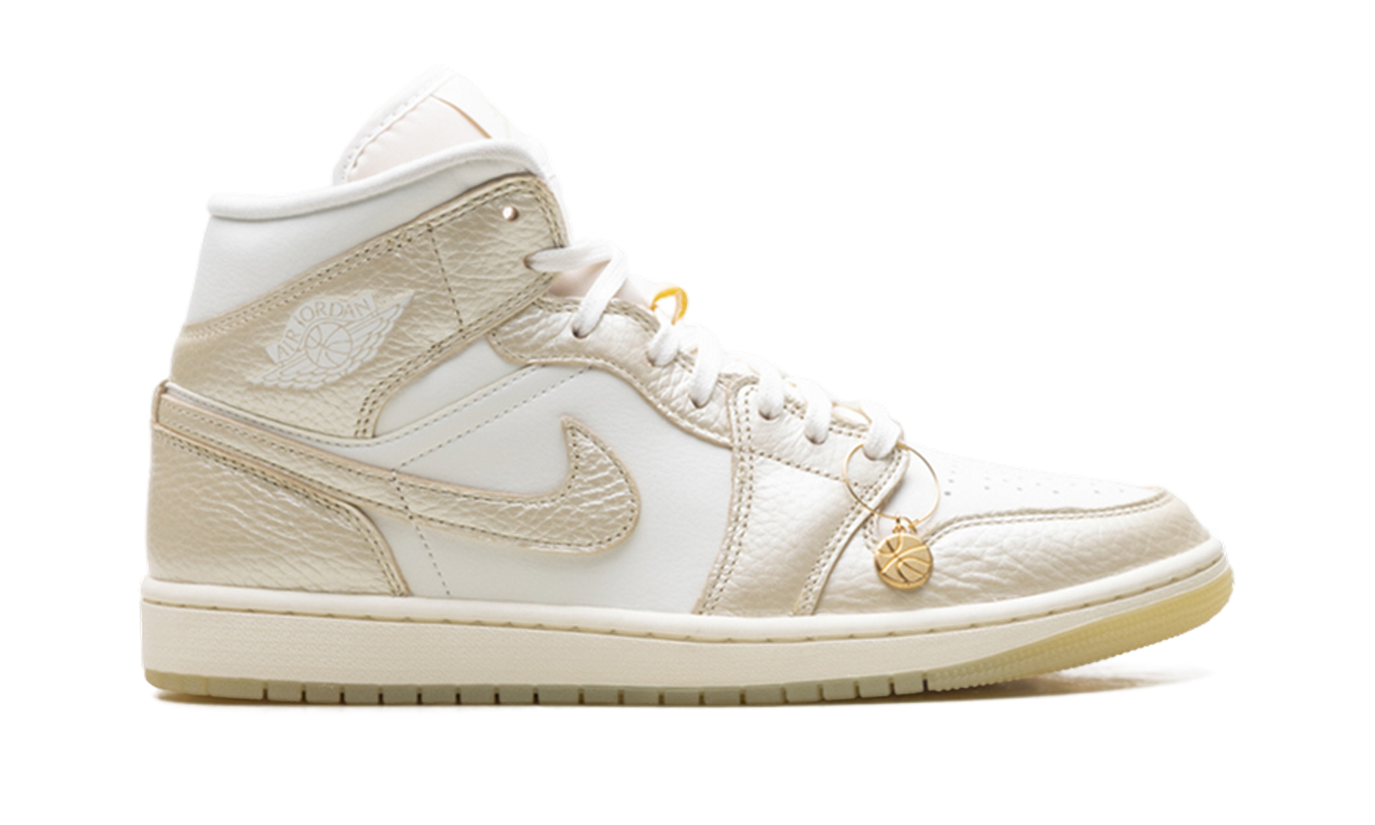 Air Jordan 1 Mid SE Wmns Metallic Team Gold HV5159 100
