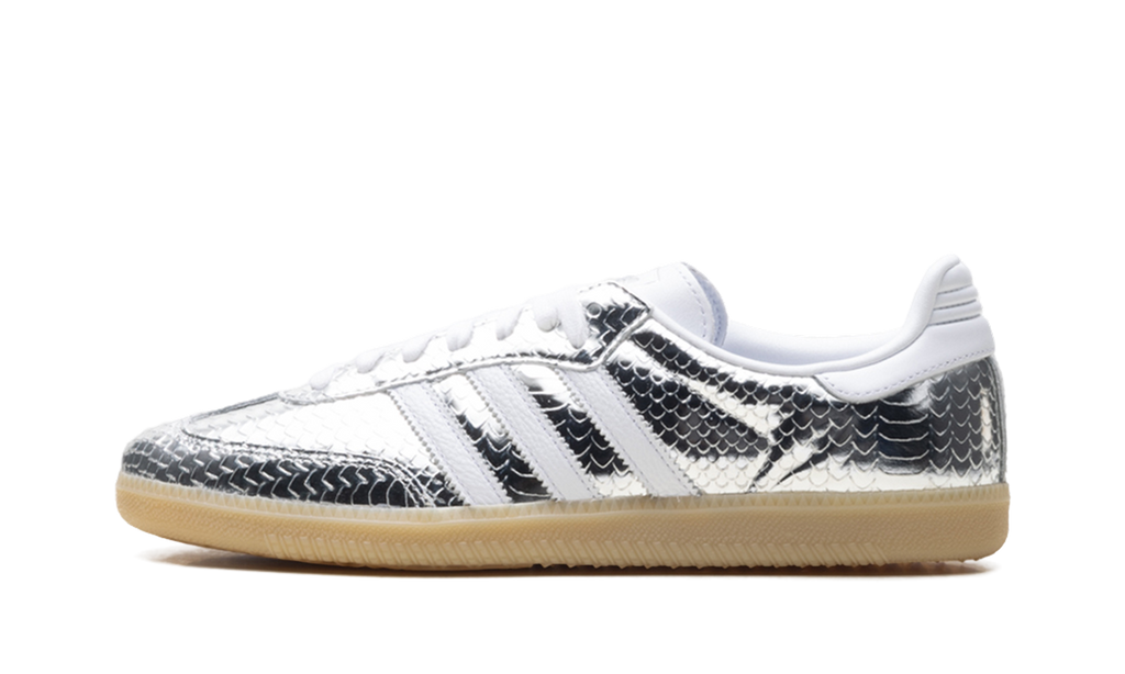 Adidas Adidas Samba OG WMNS Patent Snakeskin Silver Metallic IH9016