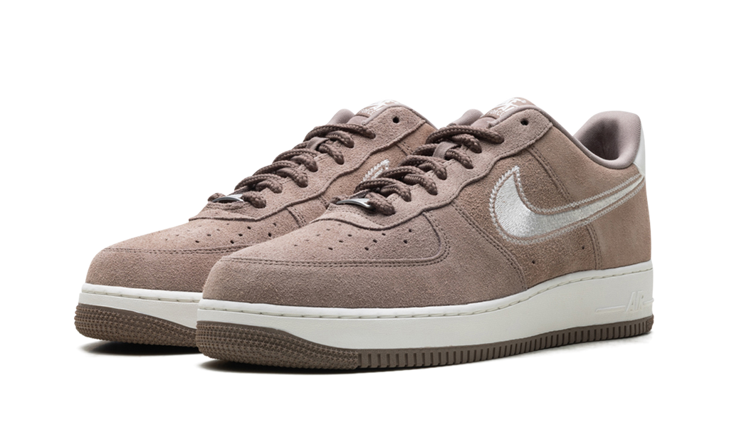 Nike Air Force 1 Low '07 LV8 Mink Brown Embroidered Swoosh HJ4465 200