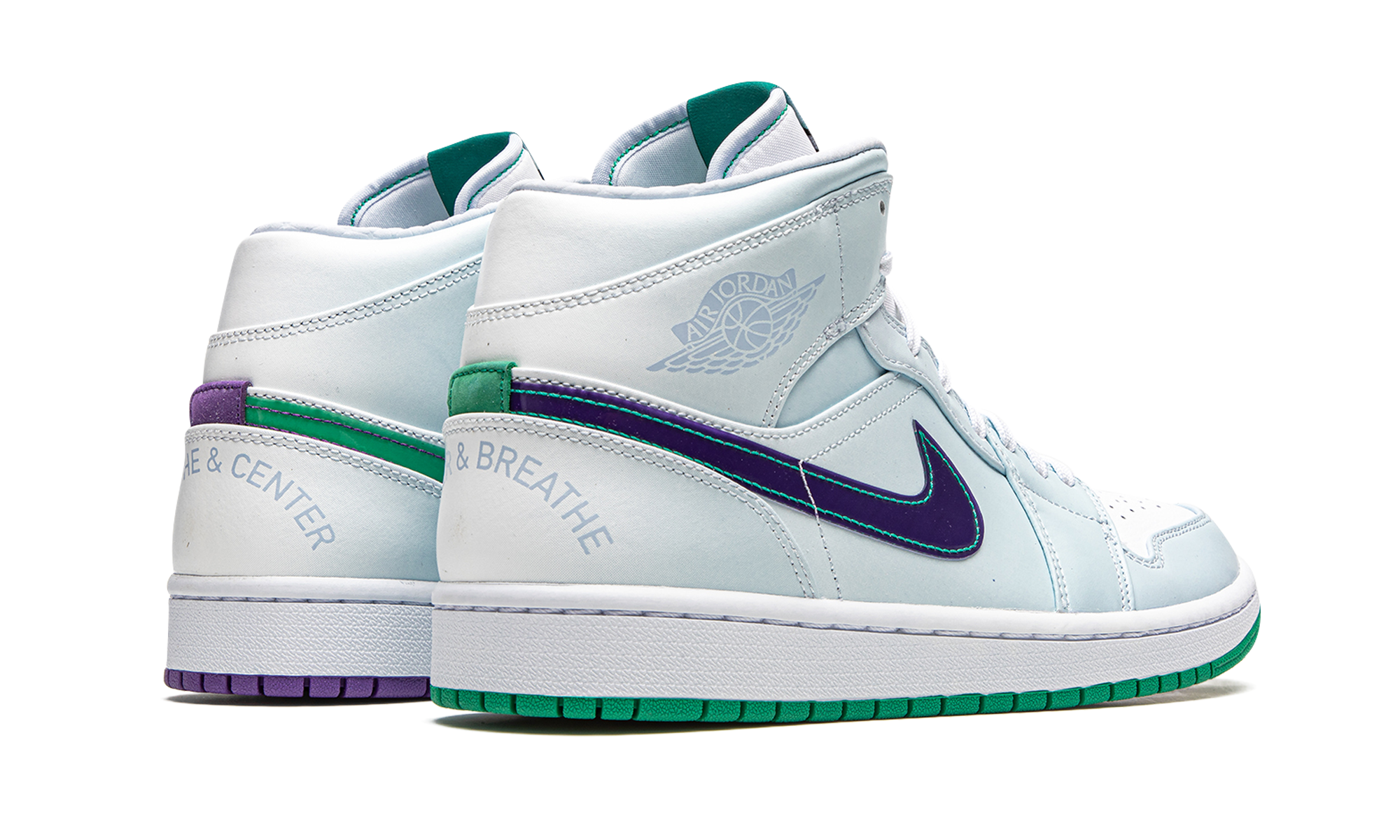 Air Jordan 1 Mid Nike Hoops - Luka Doncic CW5853 100