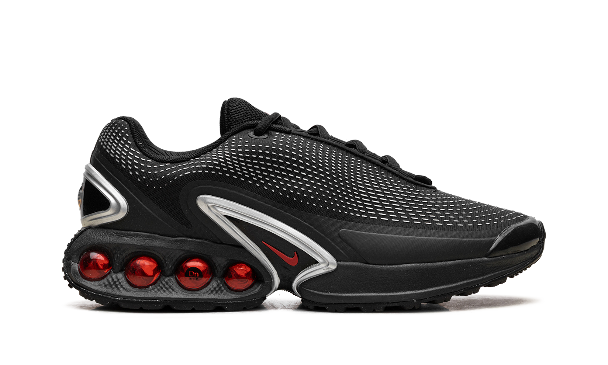 Nike Air Max Dn Black Metallic Silver Red DV3337 016