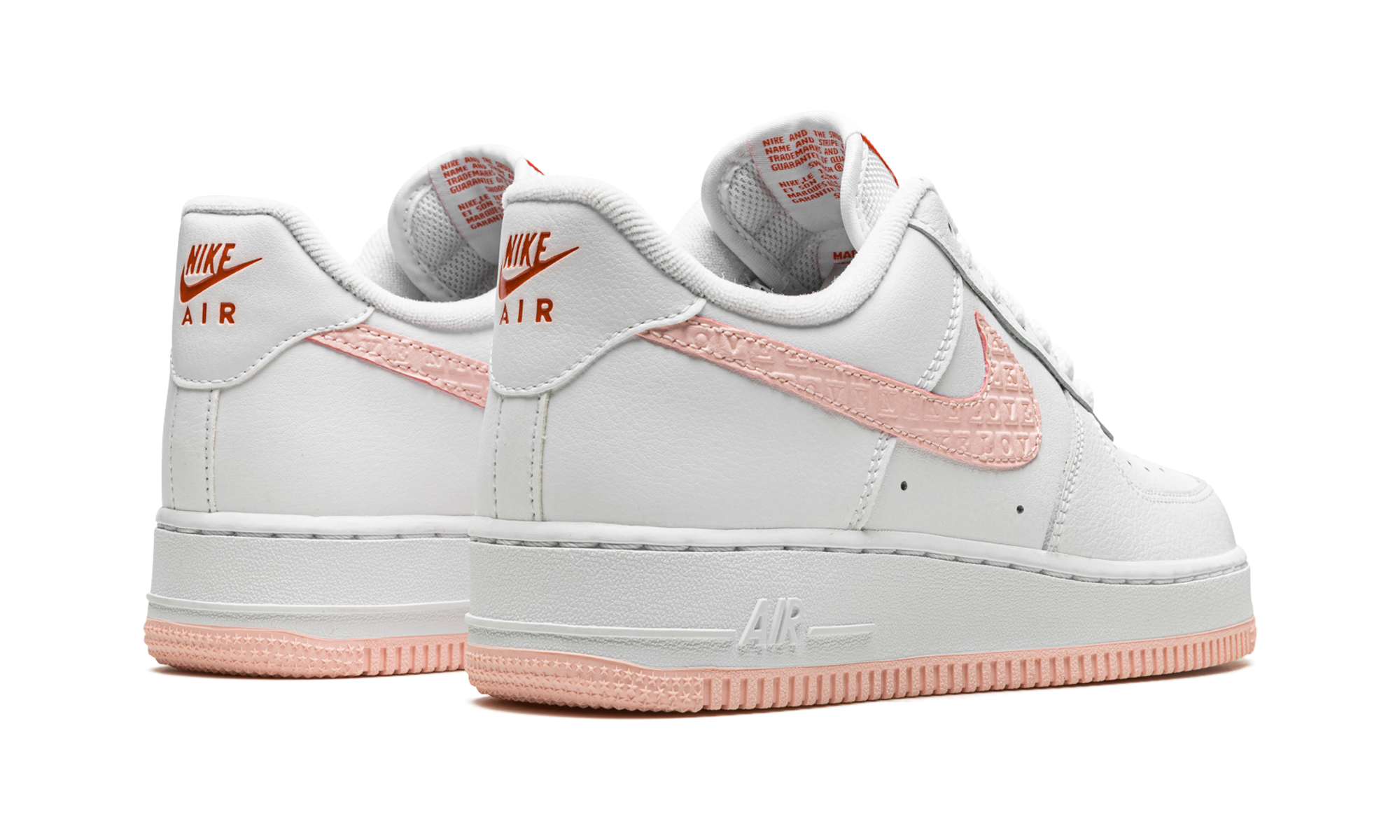 Nike AIR FORCE 1 LO MNS WMNS Valentine's Day 2022 DQ9320 100