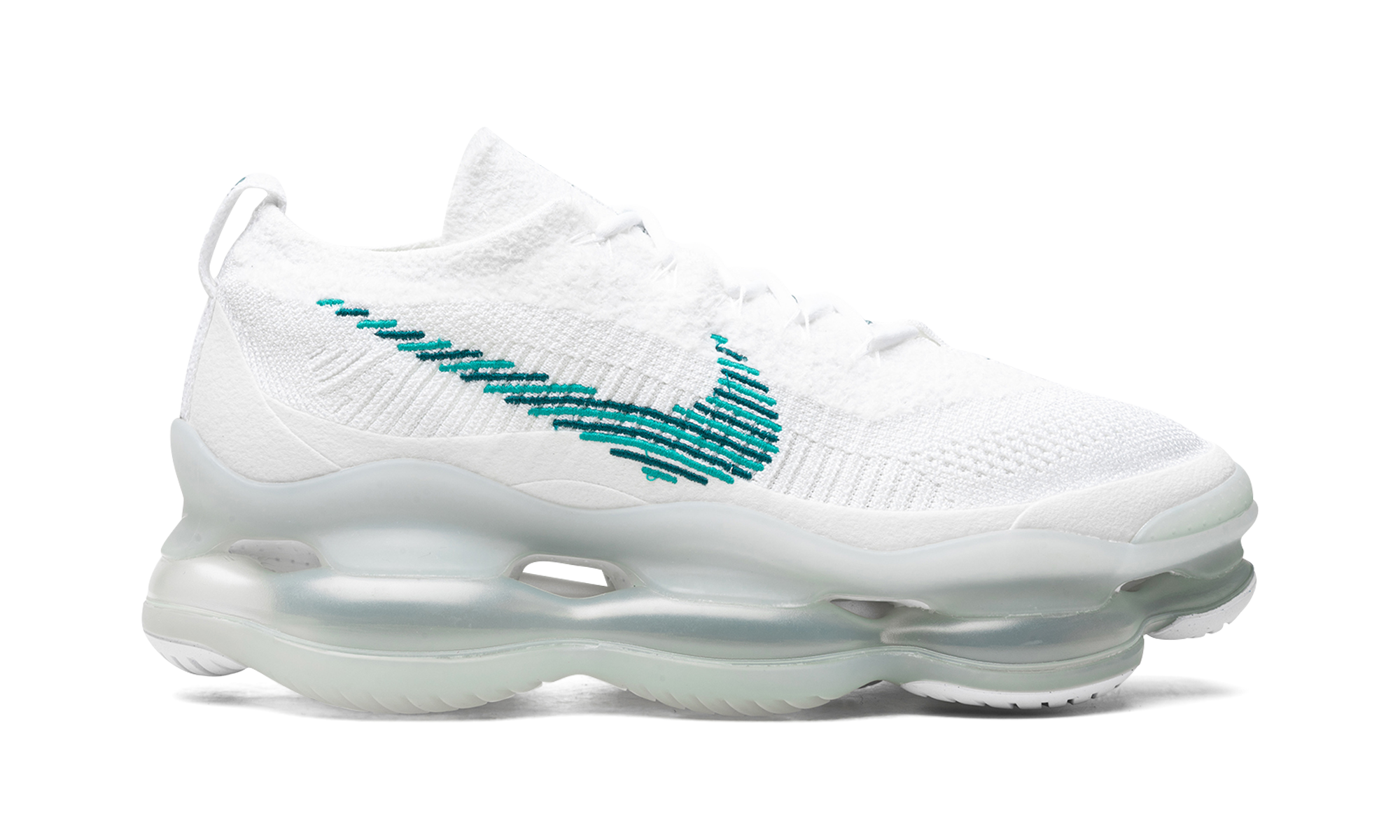 Nike Air Max Scorpion Flyknit White Geode Teal DJ4701 100