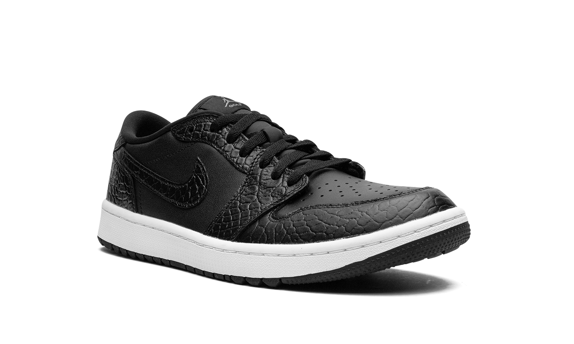 Air Jordan 1 Golf Low Black Croc DD9315 003