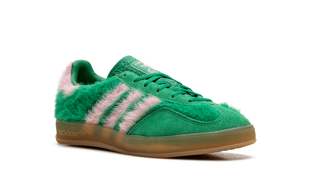 Adidas Gazelle Indoor WMNS Green Glow Pink JP8342