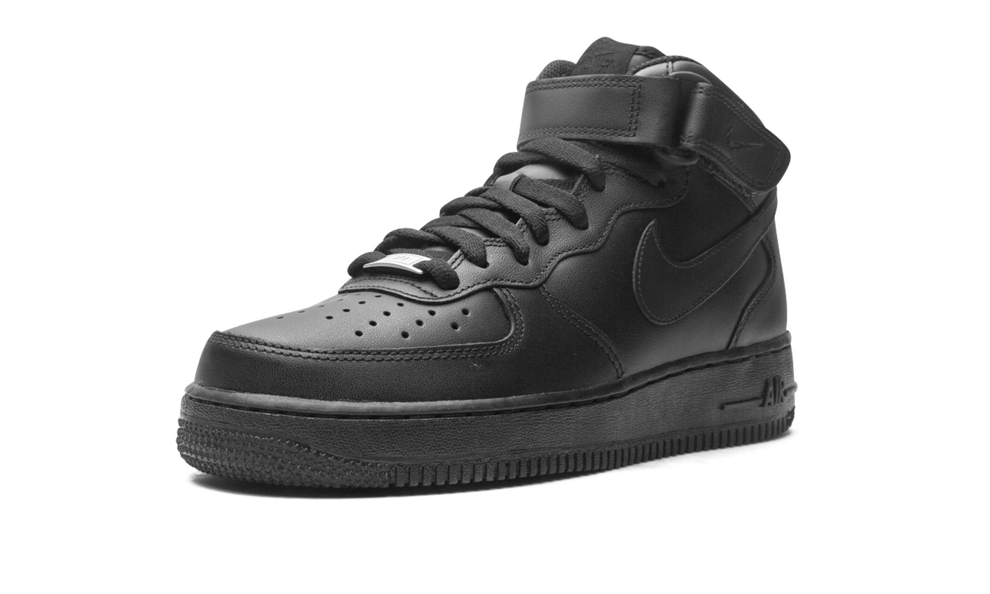 Nike Air Force 1 Mid '07 2021 Release Triple Black CW2289 001