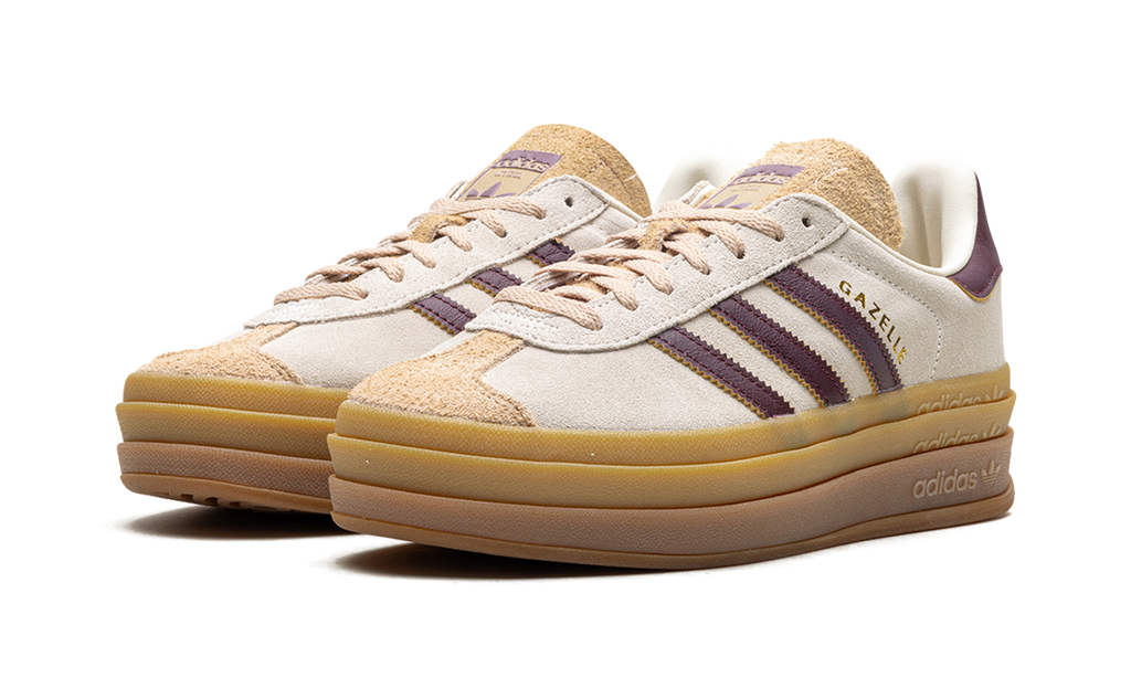 Adidas Gazelle WMNS Cream White Maroon JQ5127