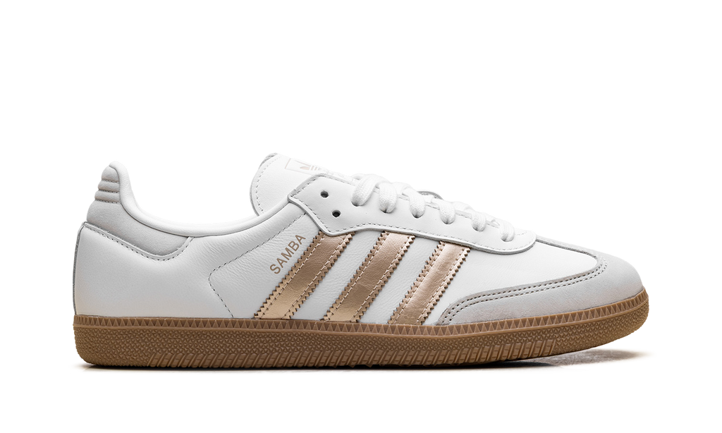 Adidas Samba OG WMNS White Wonder Gold Metallic IH9127