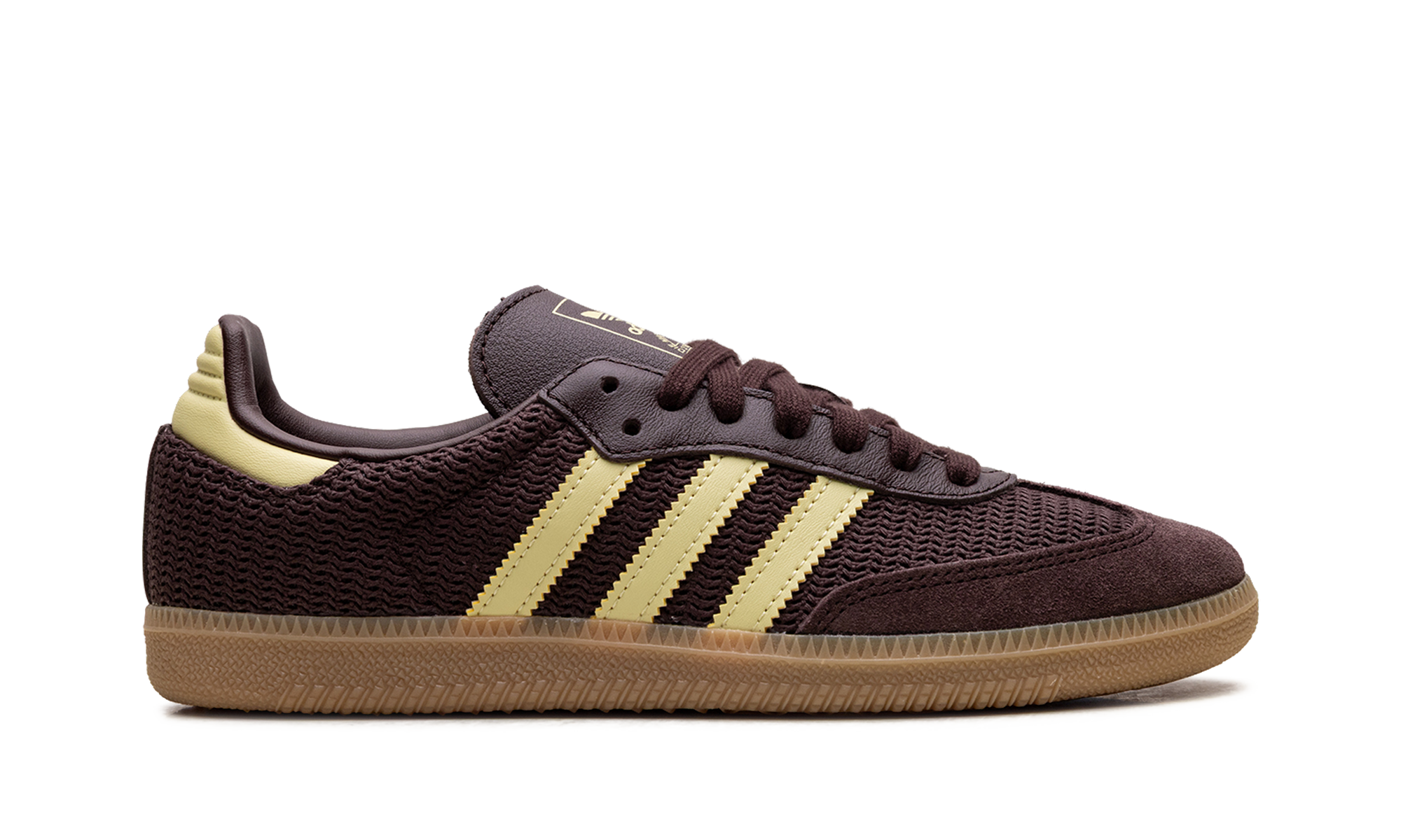 Adidas Samba OG WMNS Shadow Brown Powder Yellow JR8167