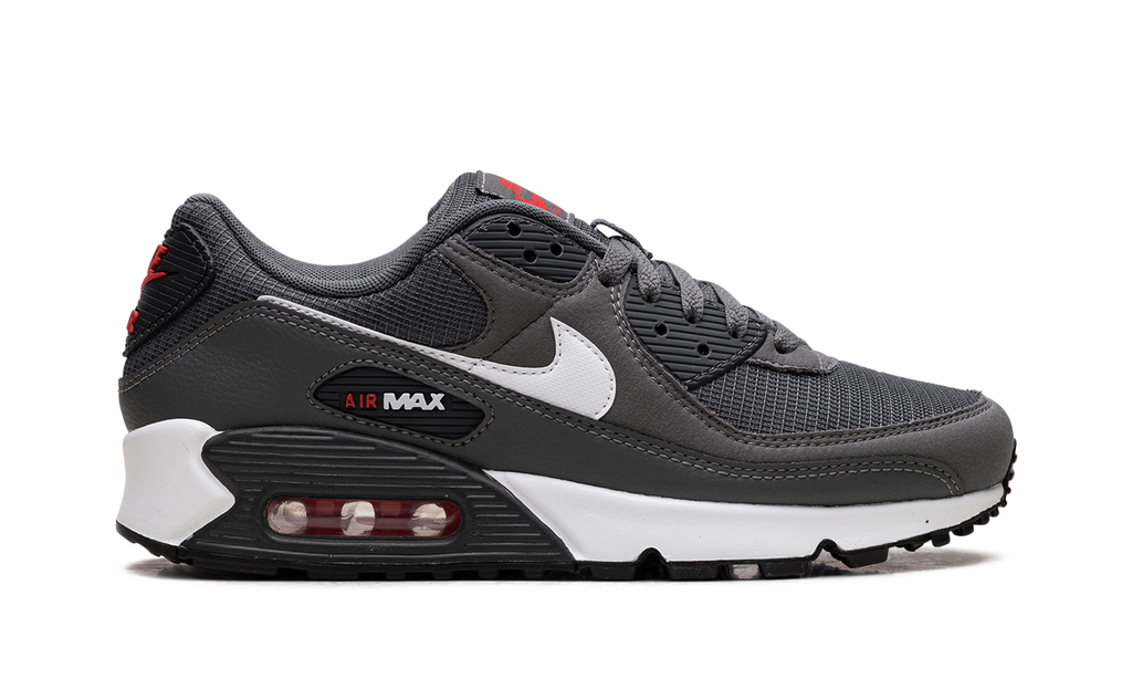 Nike Air Max 90 Iron Grey University Red DR0145 003