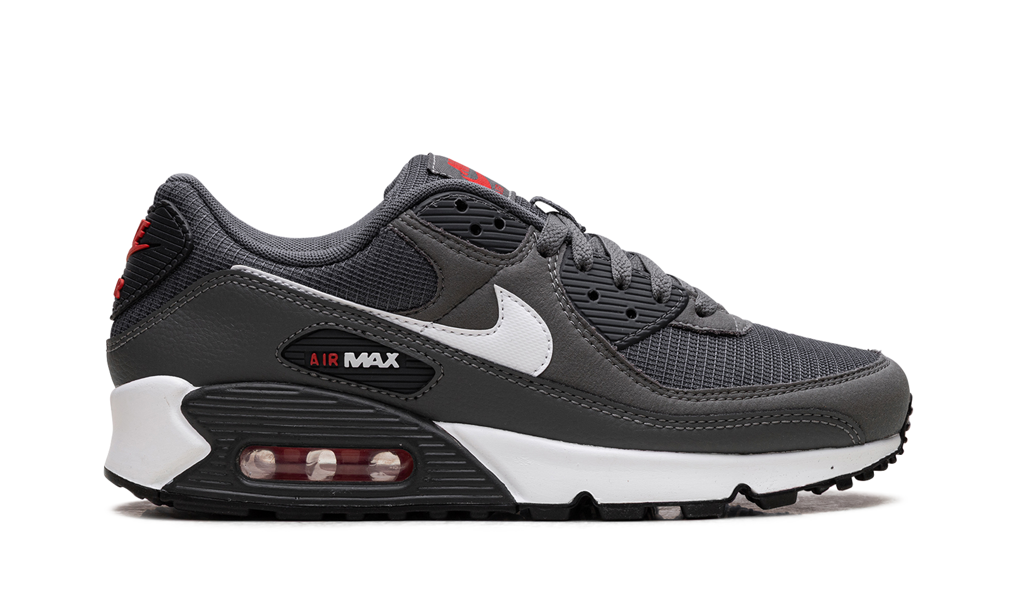 Nike Air Max 90 Iron Grey University Red DR0145 003