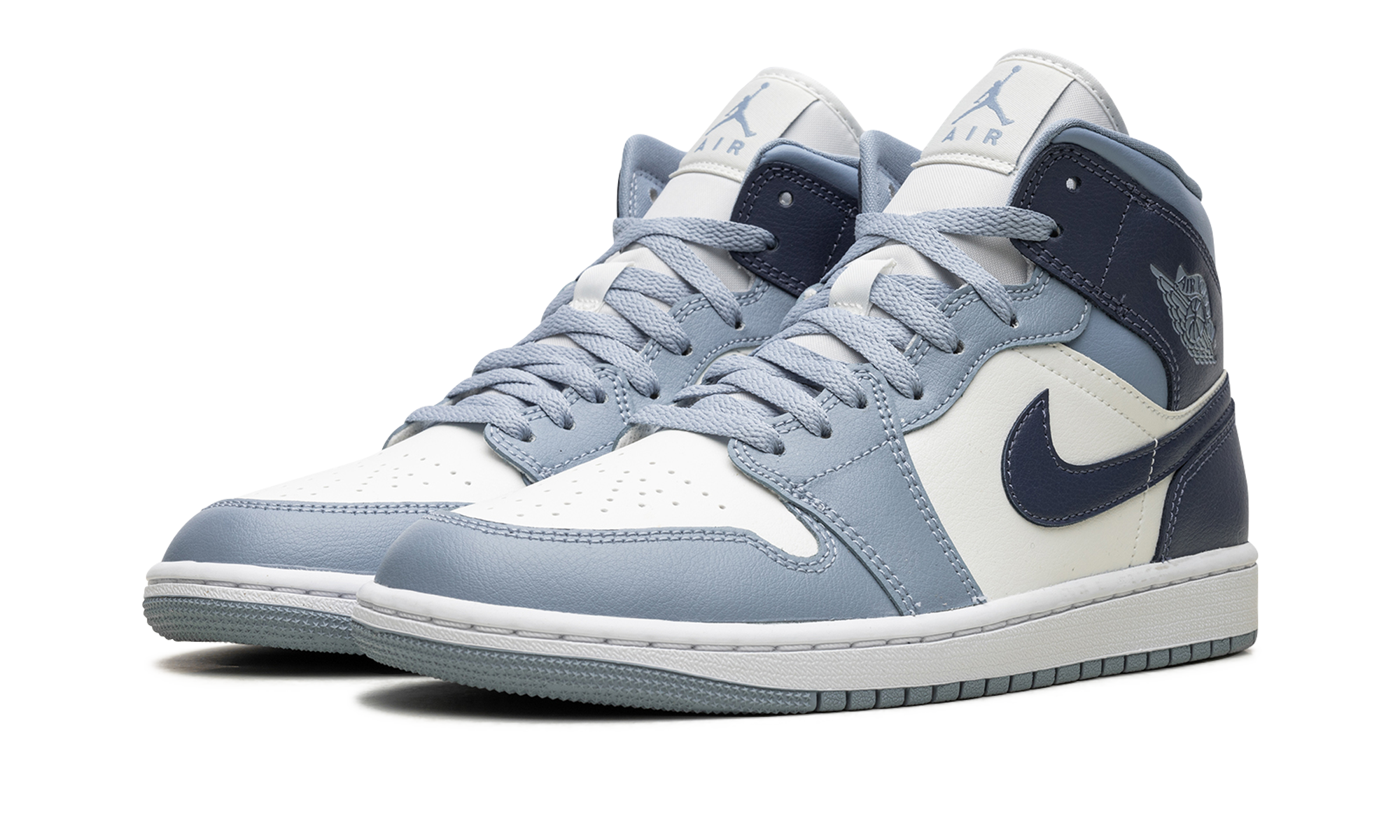 AIR JORDAN 1 MID WMNS Two-Tone Blue BQ6472 140