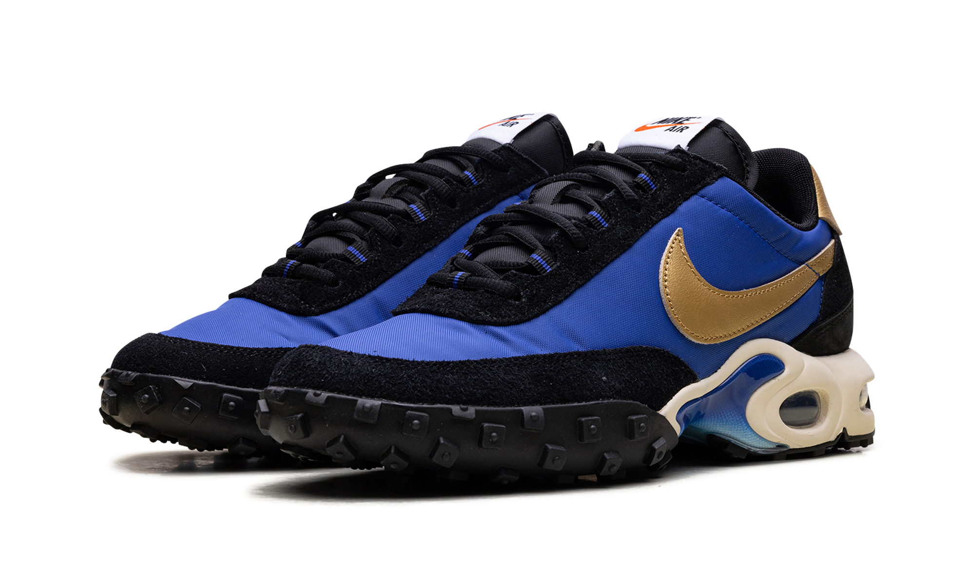 Nike Air Max Waffle Racer Hyper Blue / Metallic Gold FV6946 400