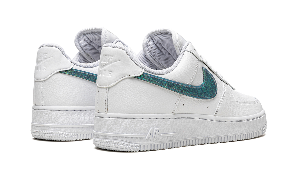 Nike AIR FORCE 1 '07 ESS WMNS Glitter Swoosh - Celery DH4407 100
