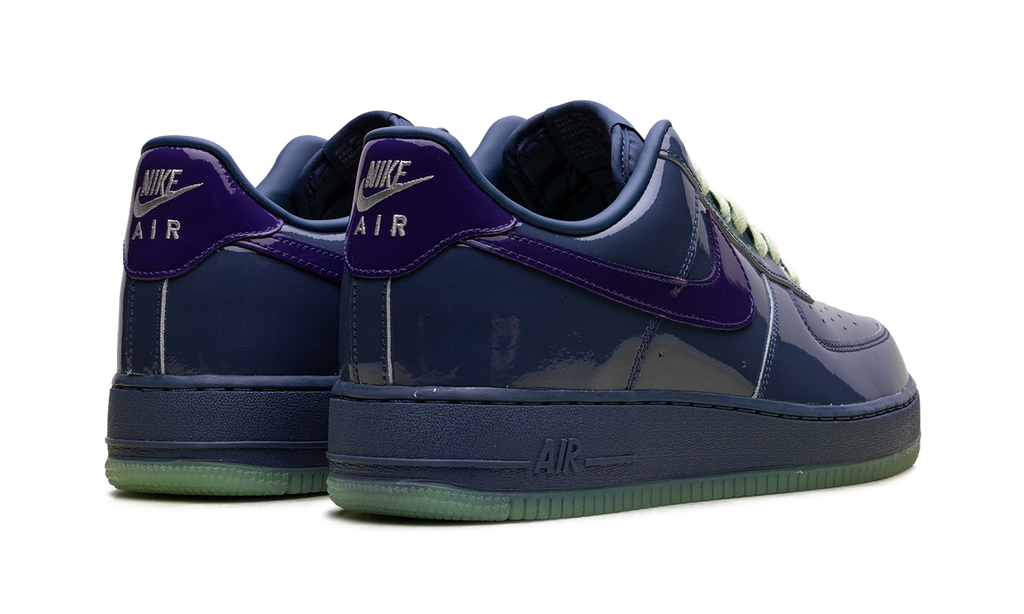 Nike Air Force 1 Low Patent Leather Mystic Navy Grape Ice IO4489 400