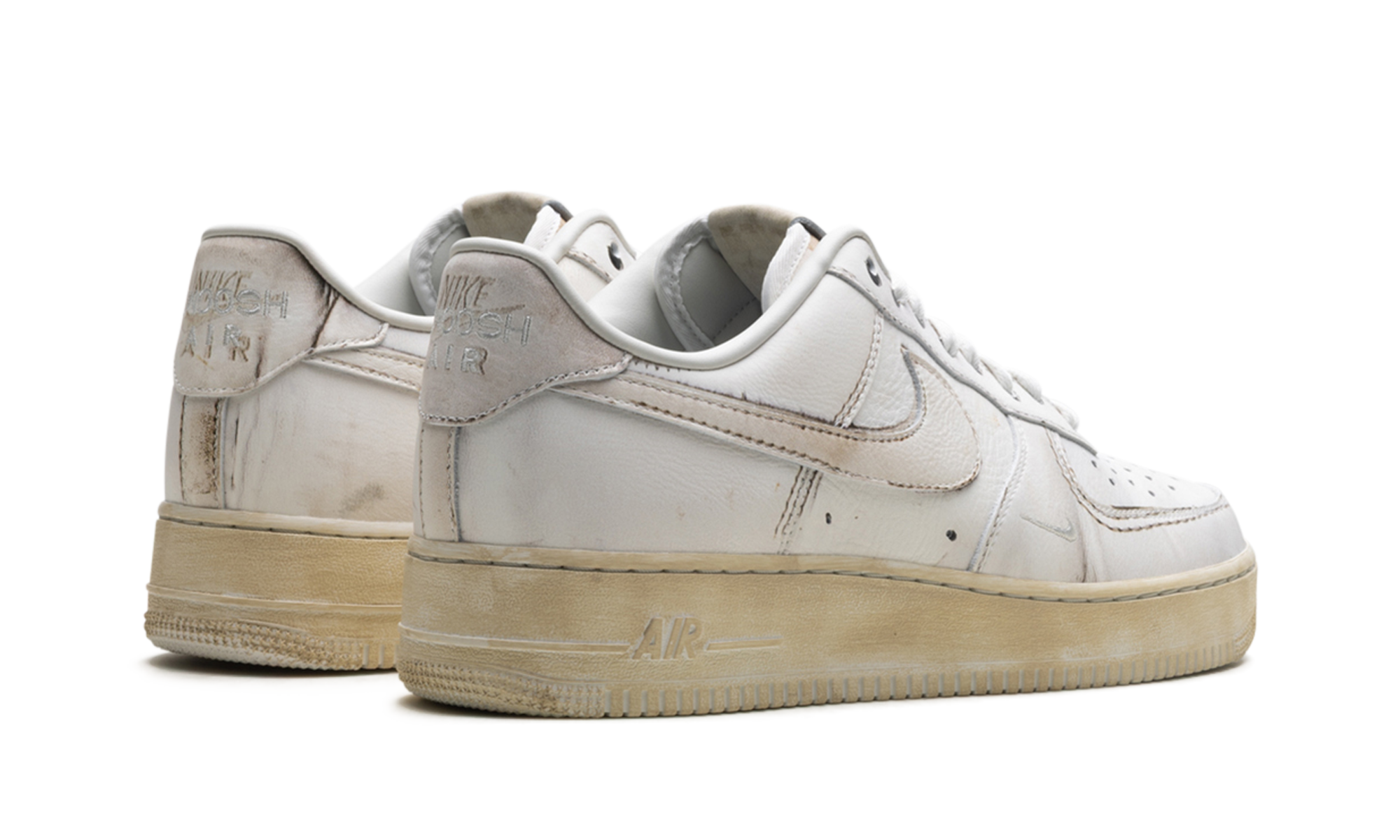 Nike Air Force 1 Low .SWOOSH - Dirty Triple White HJ9346 100