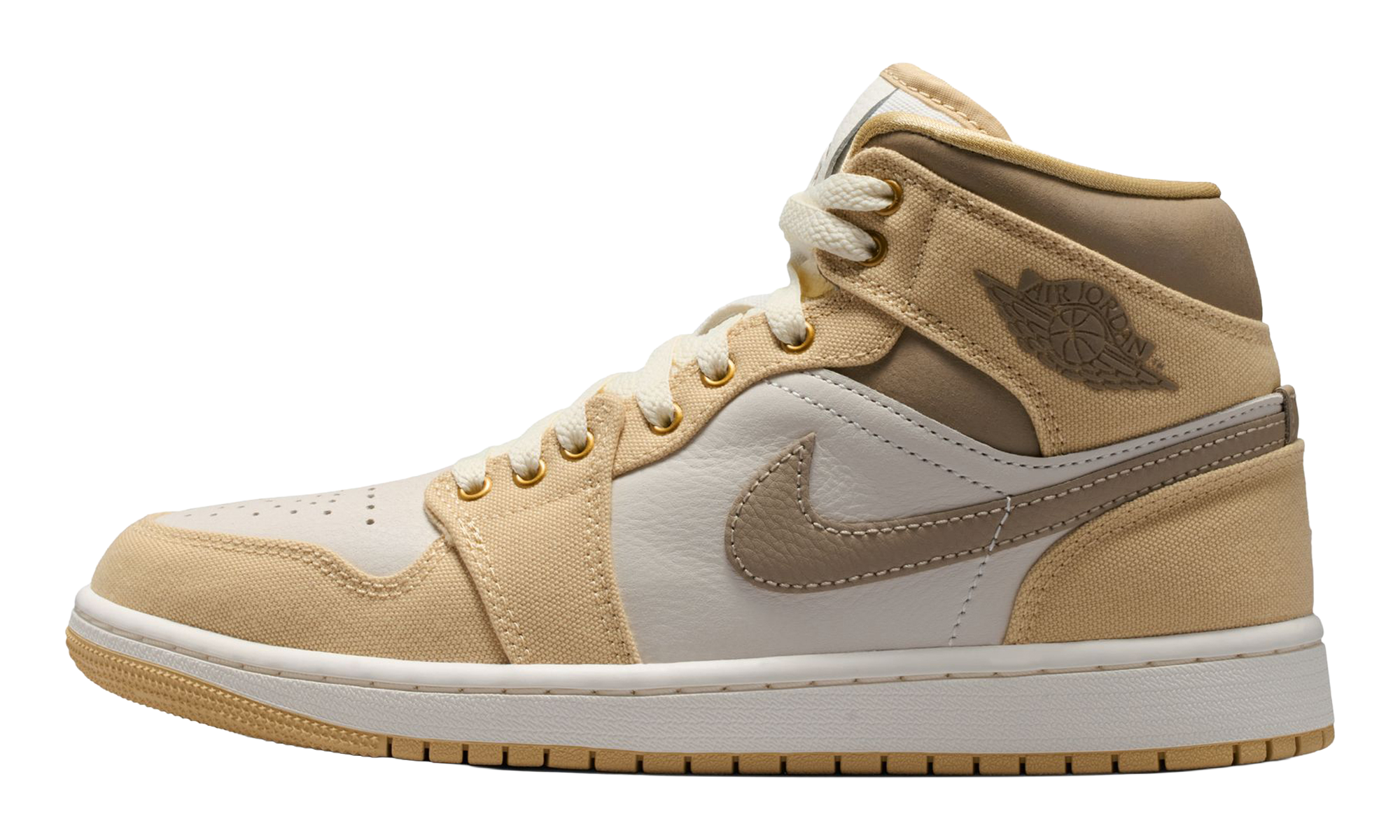 Jordan 1 Mid WMNS Khaki Sesame IR2011 247