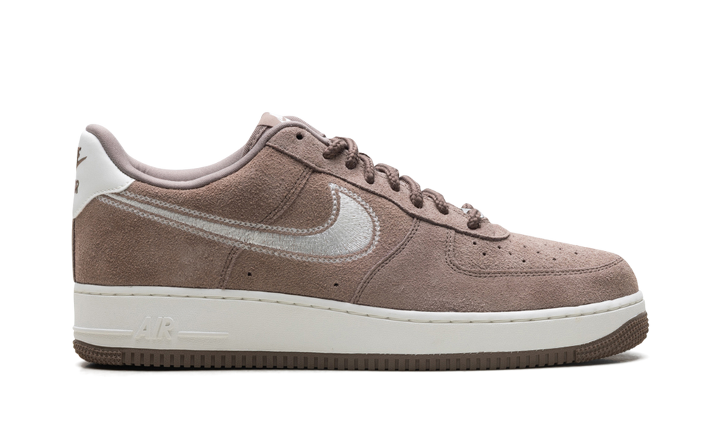Nike Air Force 1 Low '07 LV8 Mink Brown Embroidered Swoosh HJ4465 200
