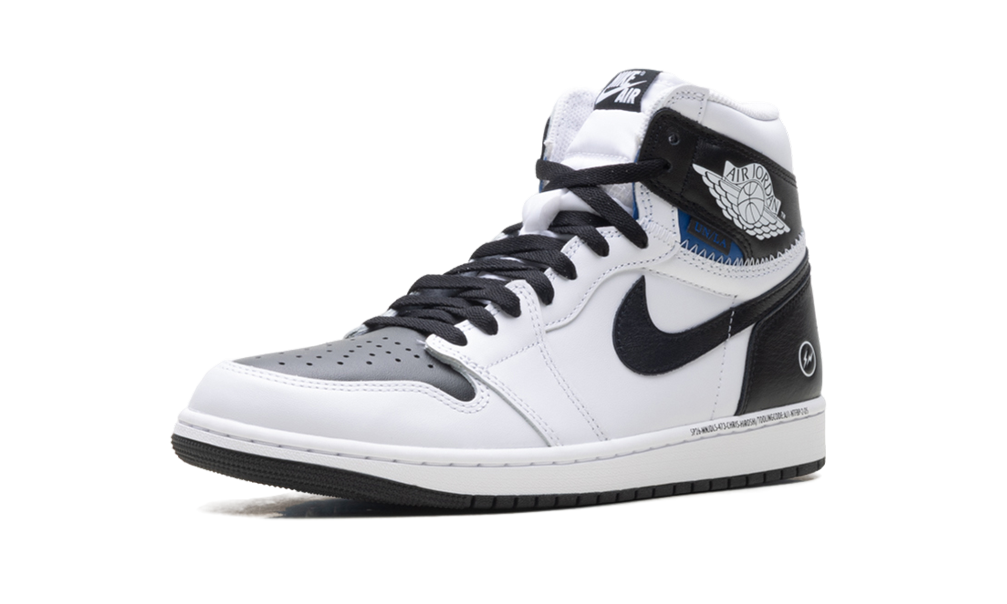 Air Jordan 1 Fragment Design - Union LA - White/Black II7282 100