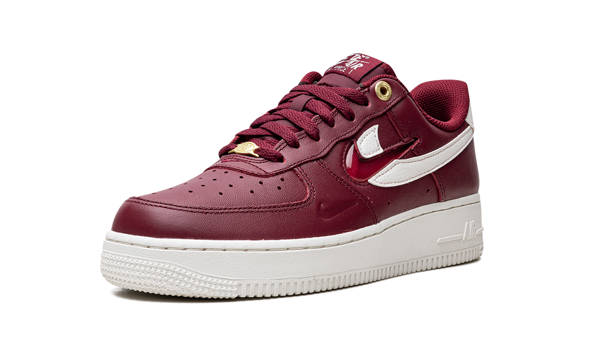 Nike AIR FORCE 1 LO WMNS Logo Pack - Deep Red DZ5616 600