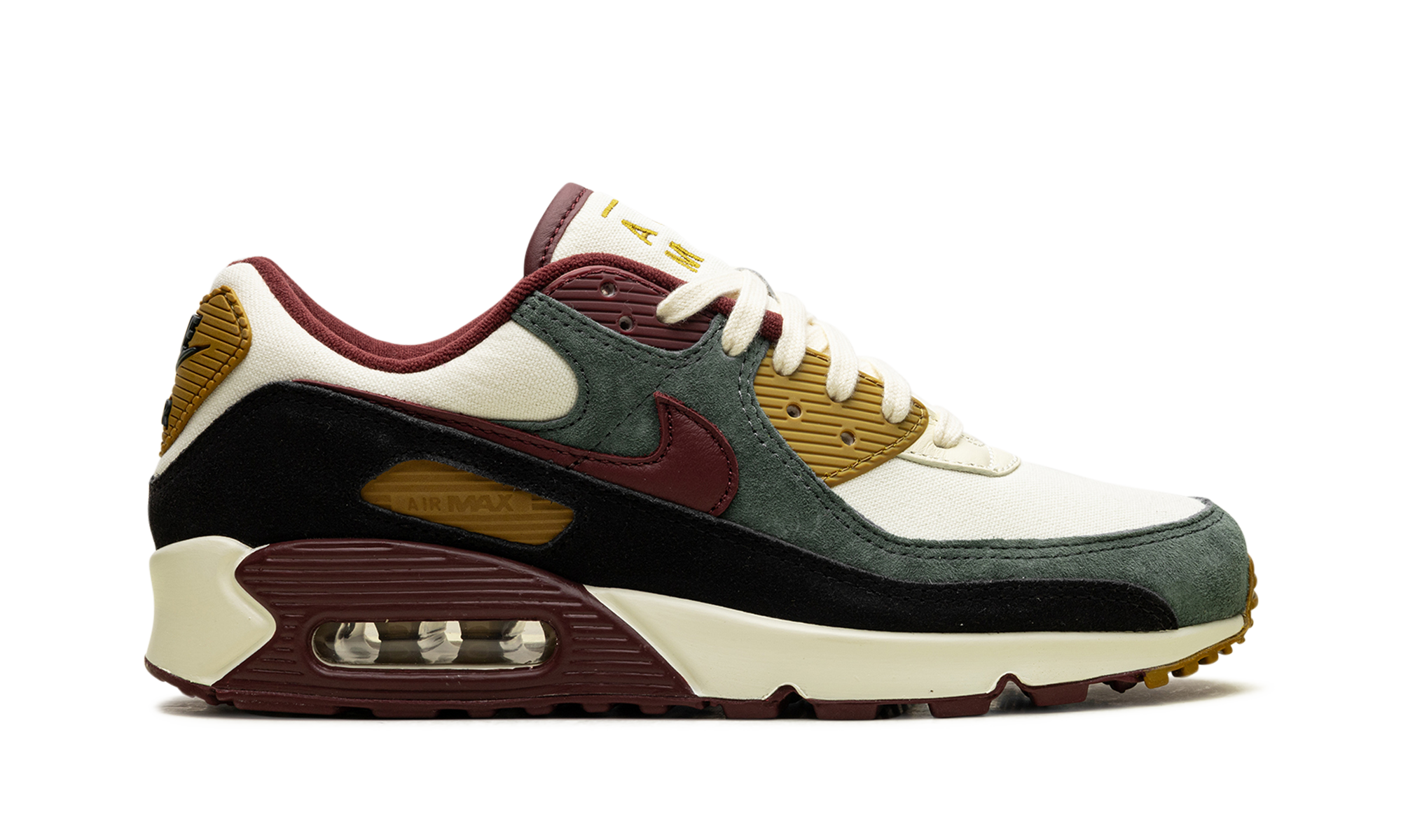 Nike AIR MAX 90 PRM Coconut Milk / Green / Bronze HQ3609 113