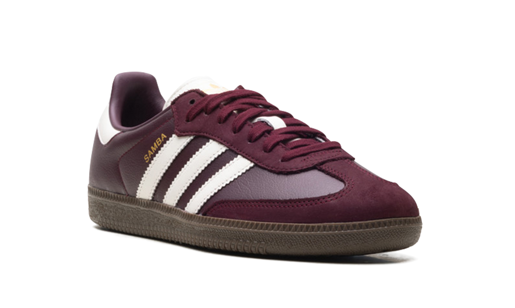 Adidas Samba OG WMNS Maroon Off White Gum JR8844