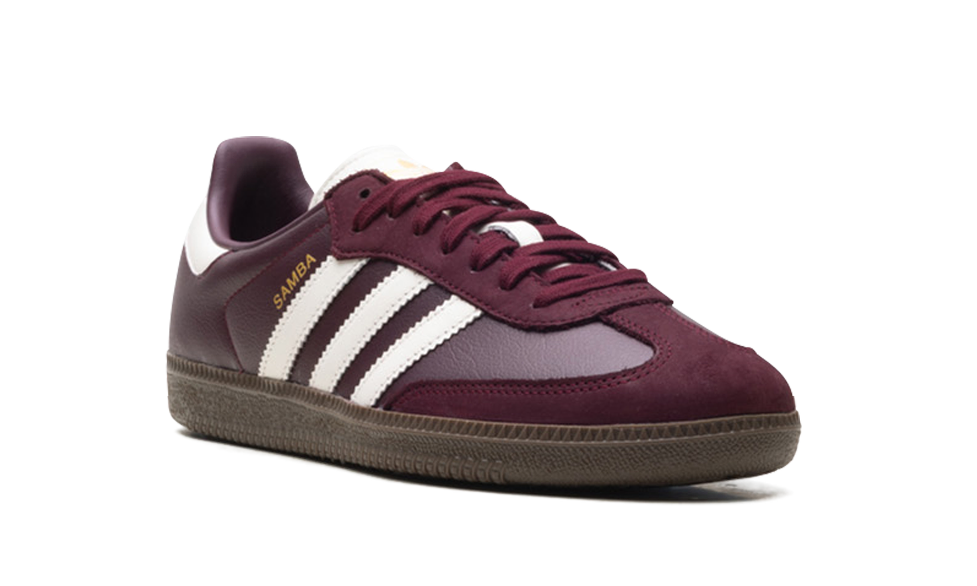 Adidas Samba OG WMNS Maroon Off White Gum JR8844