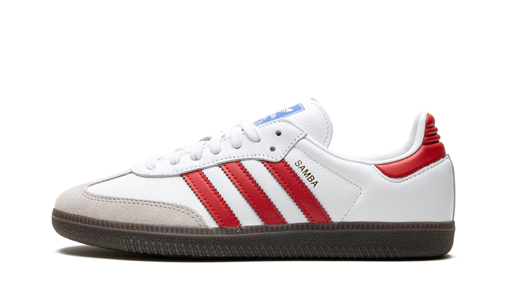 Adidas Samba OG White / Better Scarlet IG1025