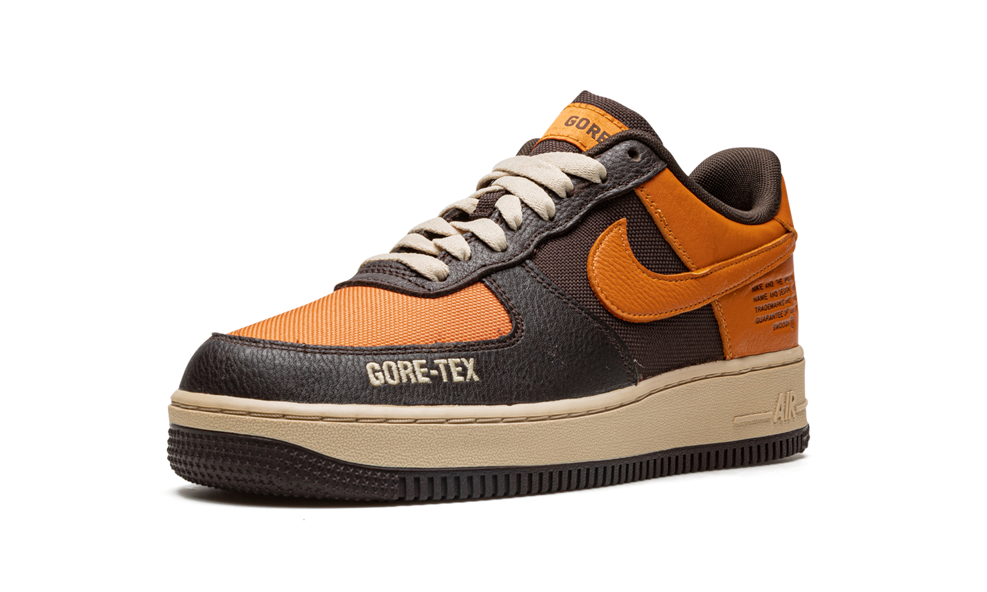 Nike Air Force 1 Low Gore-Tex Brown Orange DO2760 220