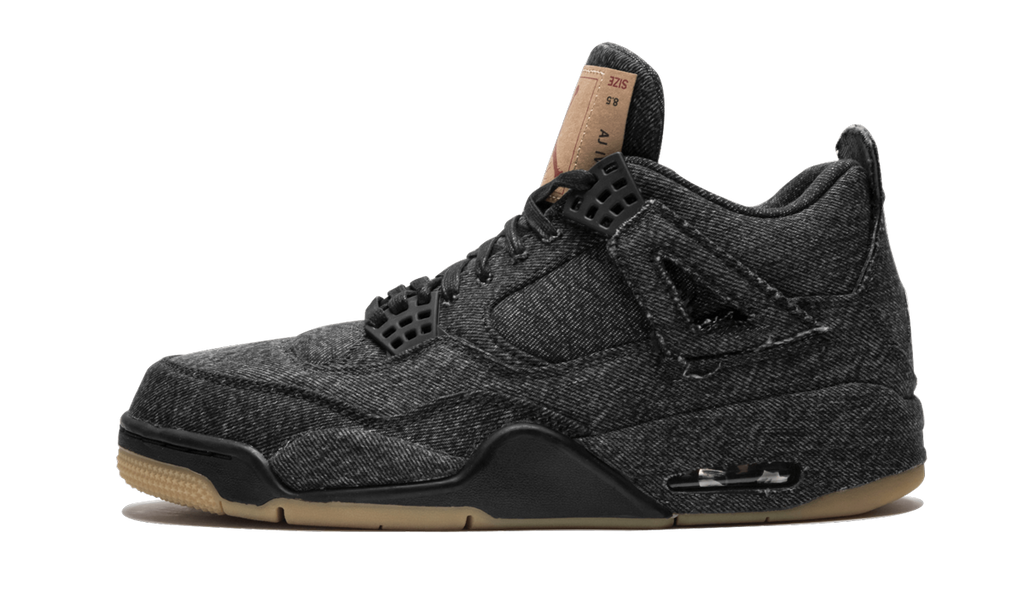 Air Jordan 4 Retro Levis NRG Black Levis AO2571 001